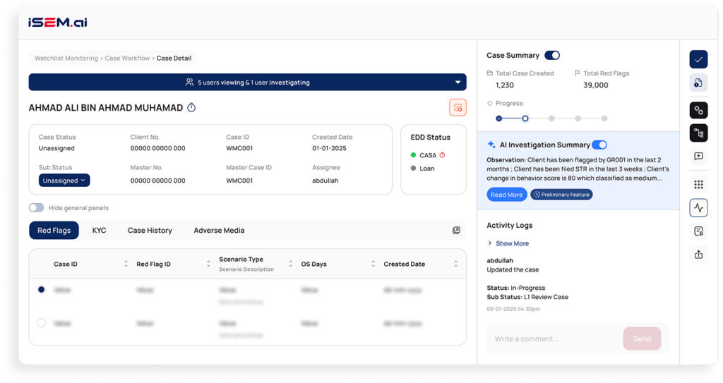 Watchlist Monitoring